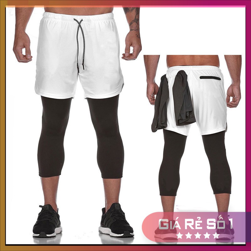 Quần Legging ống dài 2 Lớp Cực Xịn Cho Mùa Thu - Đông chơi Thể Thao, Gym, Chạy bộ...(QDA2)