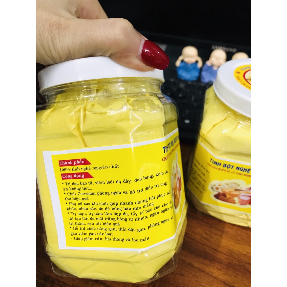 Tinh Bột Nghệ Nguyên Chất 500g