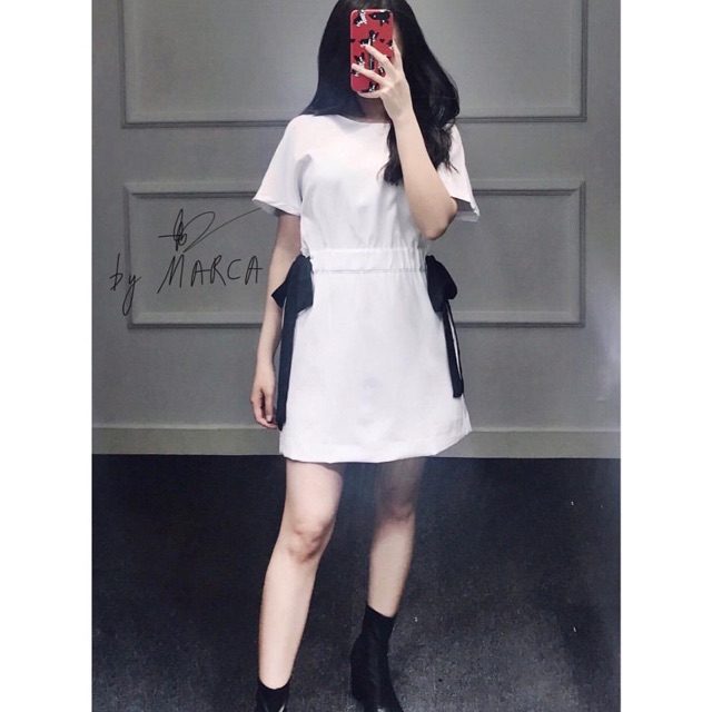 #zara VÁY THẮT NƠ ✖️