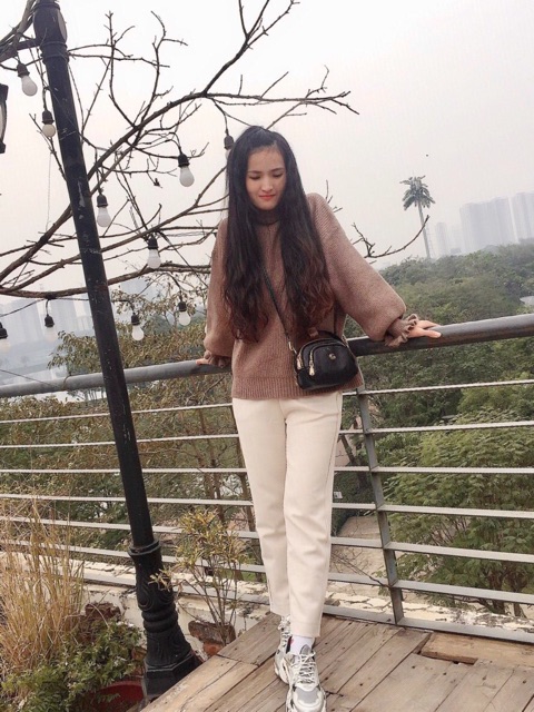 Quần Baggy Da Lộn hàng QC loại 1