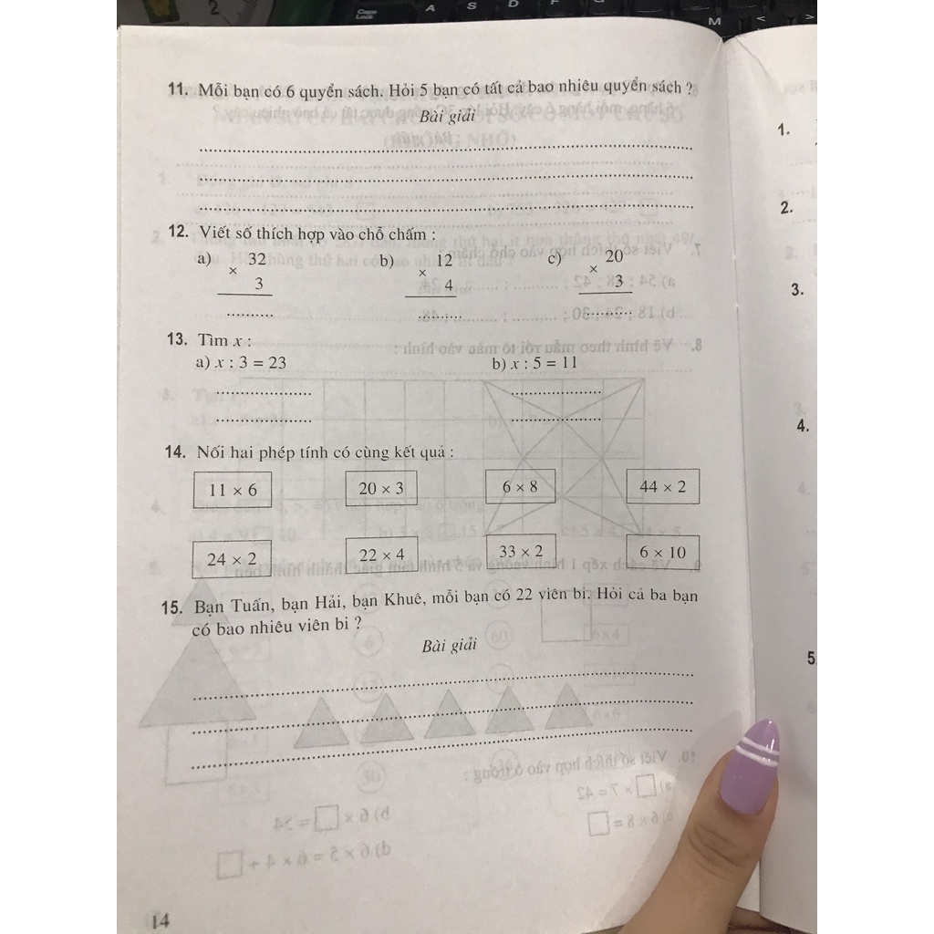 Sách - Luyện tập toán các dạng bài tập trắc nghiệm tự luận và đề kiểm tra 3 tập 2