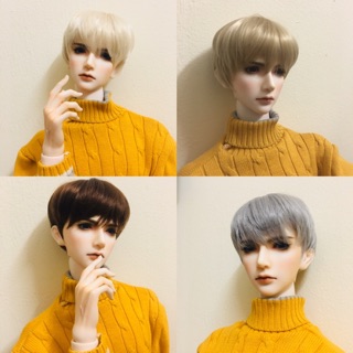 Tóc giả cho búp bê khớp cầu BJD wig