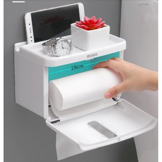 [khomuare] Hộp đựng giấy vệ sinh đa năng Ecoco