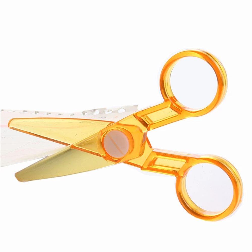 Kéo Cắt Phong Bì Đầu Tròn Thủ Công Thiết Kế Đơn Giản An Toàn