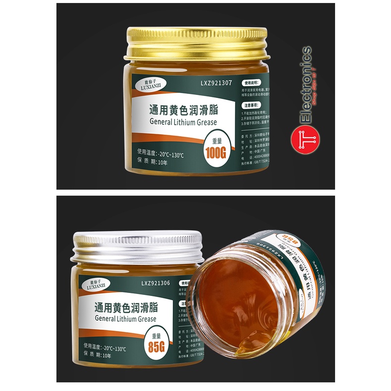 Mỡ Bôi Trơn Máy Móc Gia Dụng Gốc Lithium 85Gr/100Gr