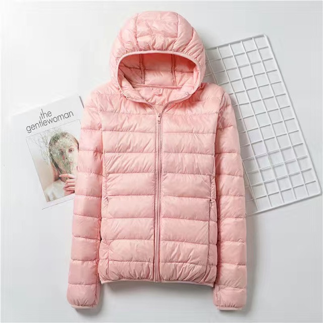 Áo phao lông vũ nữ có mũ siêu nhẹ cao cấp hàng loại 1 - Áo phao nữ siêu nhẹ dáng ngắn siêu đẹp hàng tuyển quảng châu | BigBuy360 - bigbuy360.vn