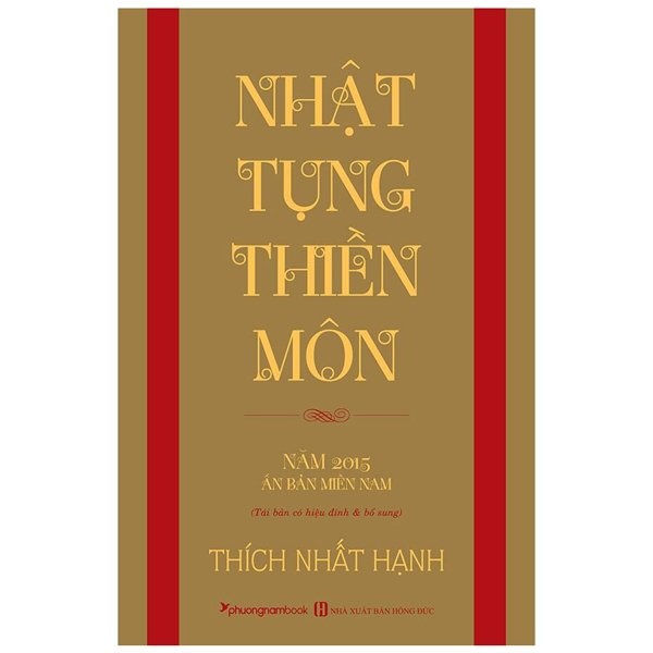 Sách Nhật Tụng Thiền Môn (Tái Bản 2021)