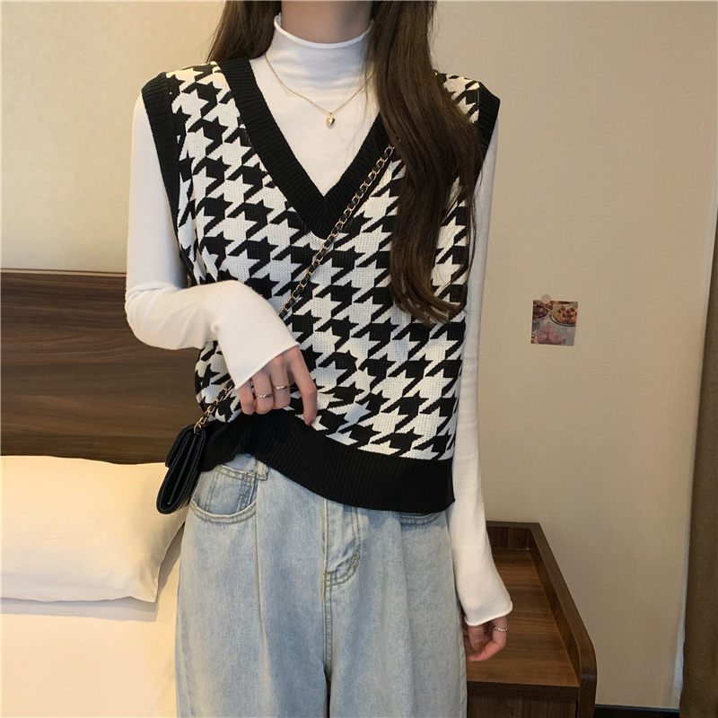 Áo Sweater Dệt Kim Không Tay Thời Trang Cho Nữ 280517 | BigBuy360 - bigbuy360.vn