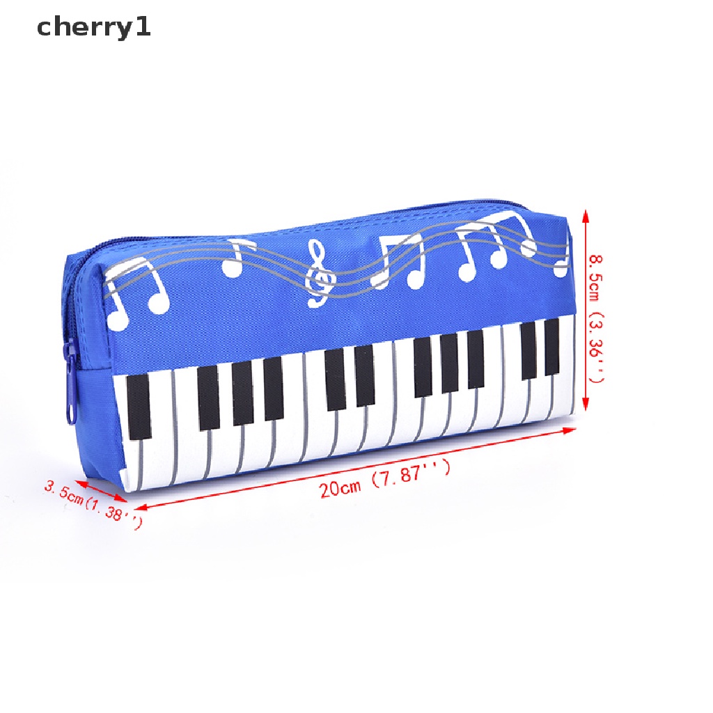 Túi Đựng Bút Hình Phím Đàn Piano Cỡ Lớn Tiện Dụng Cho Văn Phòng 1 (cherry1)