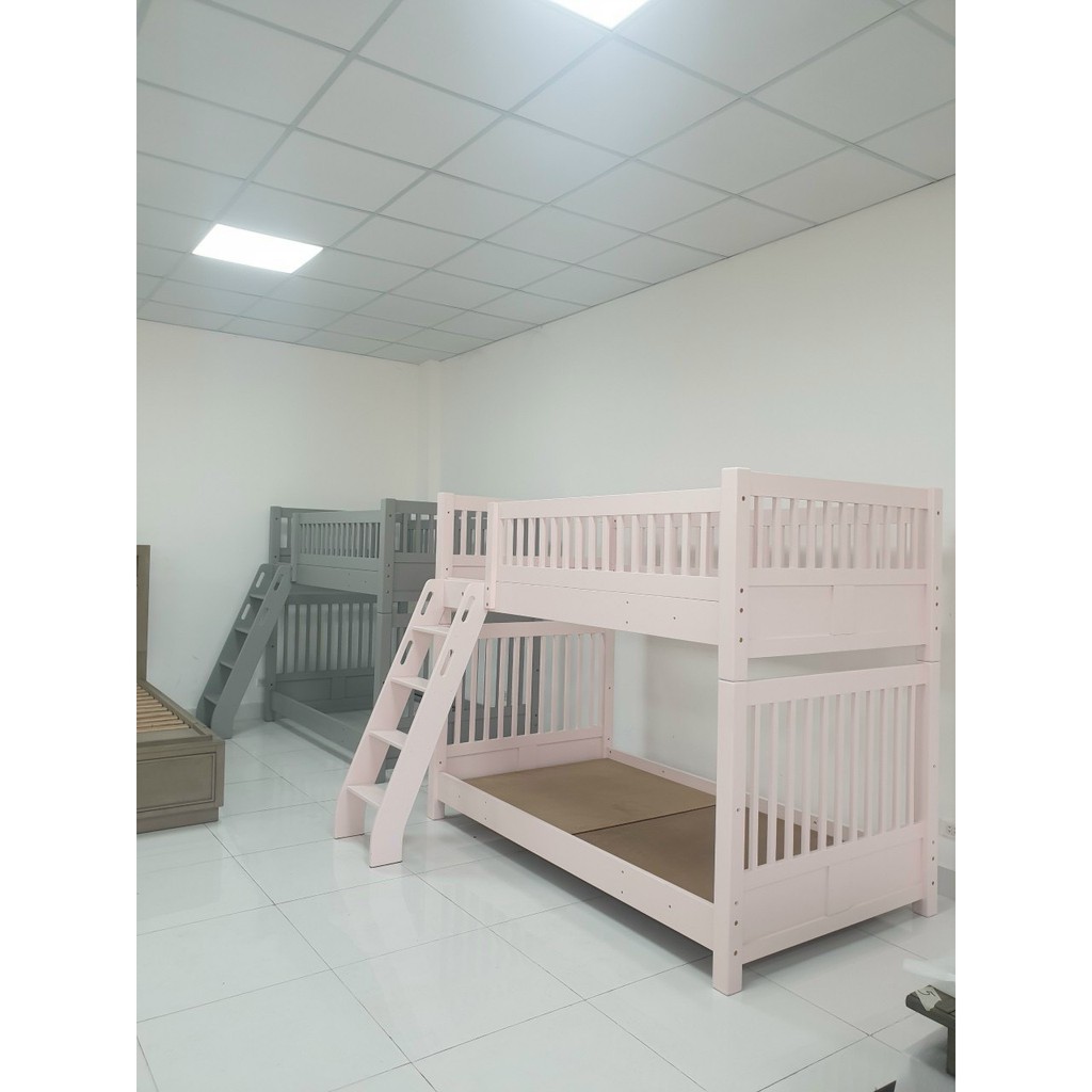 Giường 2 tầng cho bé - thang chắc chắn an toàn cho bé | BigBuy360 - bigbuy360.vn