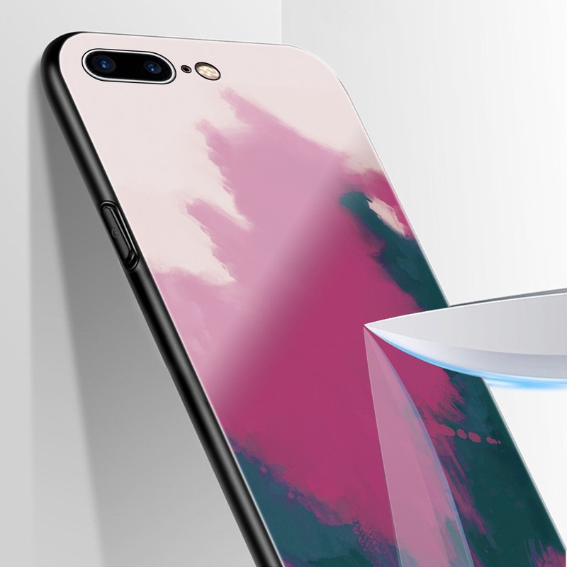 Ốp điện thoại có chuỗi kim loại gắn bóng lông dễ thương cho iPhone SE 2020 5 5S 6 6S 6plus 6splus 8 7 plus 8Plus