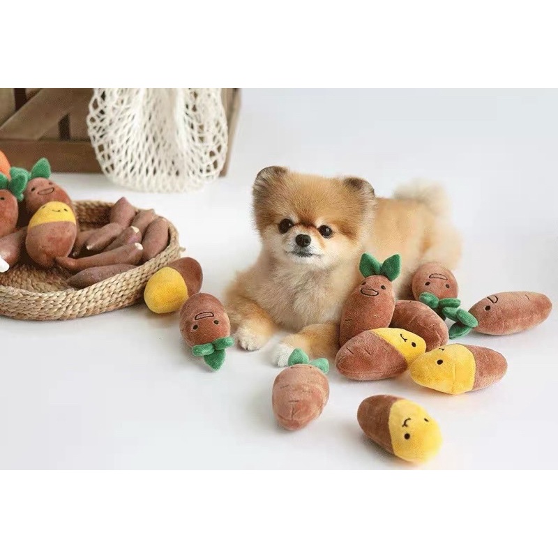 Đồ chơi xả stress cho chó mèo khoai bông BECHON