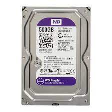 Ổ cứng HDD 500gb Western Purple (màu tím), bảo hành 24 tháng