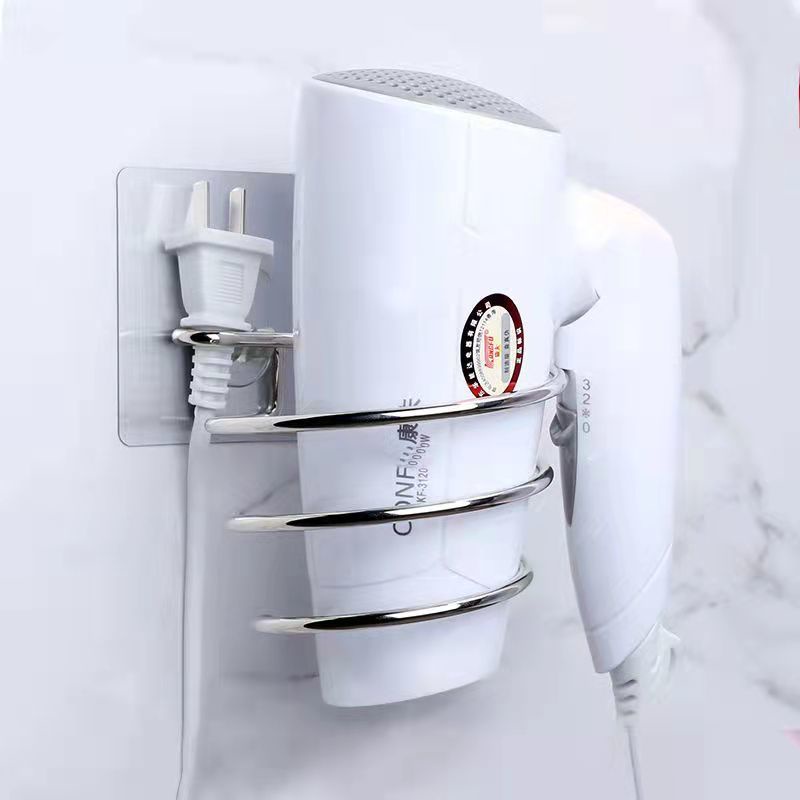 Giá Đỡ Máy Sấy Tóc Bằng Thép Không Gỉ Cho Phòng Tắm