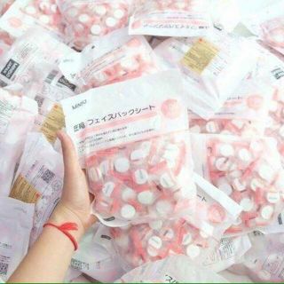 [Gói 100 viên ] - Mặt nạ giấy nén Miniso của Nhật