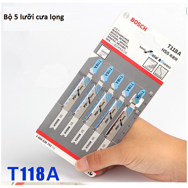 bộ 5 lưỡi cưa lọng,cưa sắt