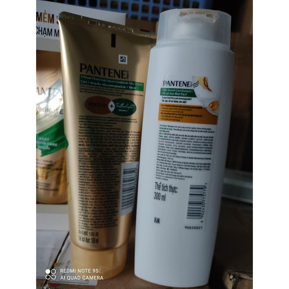 cặp gội xả pantene