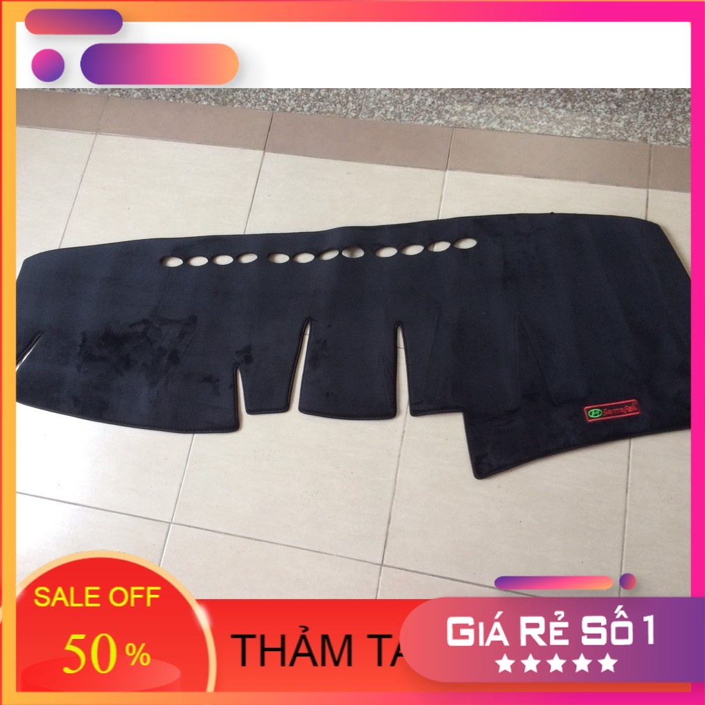 HUYNDAI SANTAFE 2007-2012 THẢM CHE NẮNG TAPLO NHUNG 3 LỚP CHỐNG TRƯỢT