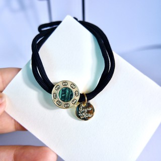 Dây cột tóc thun basic- charm tròn