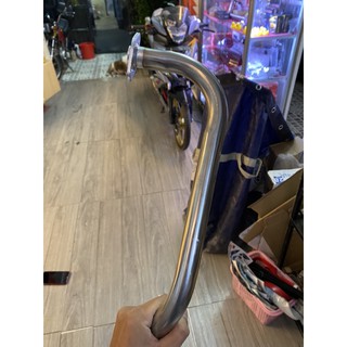Cổ pô inox 27 hàn bô zin cho xe vario click