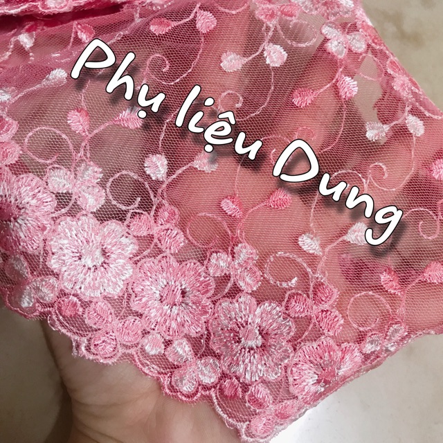 Ren chỉ hồng baby bảng lớn 17cm: bán 1 mét