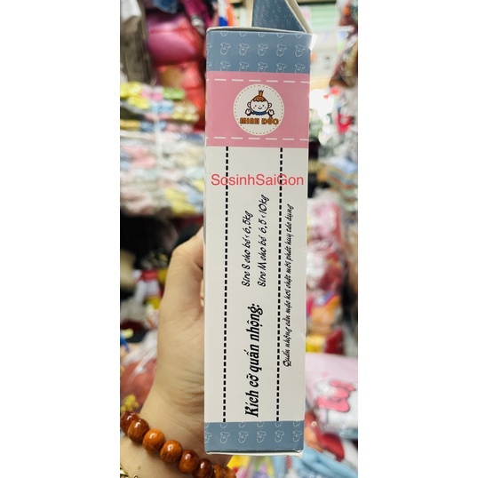 Quấn nhộng + mũ cho bé sơ sinh đến 10 kg