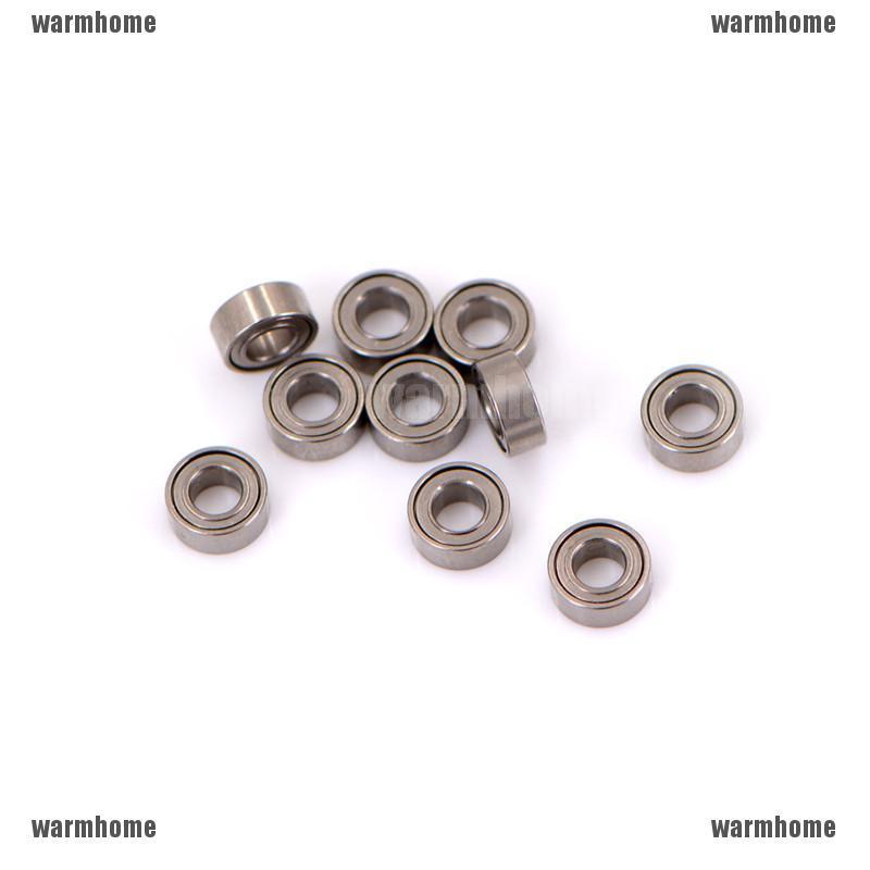 Set 10 vòng bi lăn thép mini MR63ZZ 3*6*2.5mm