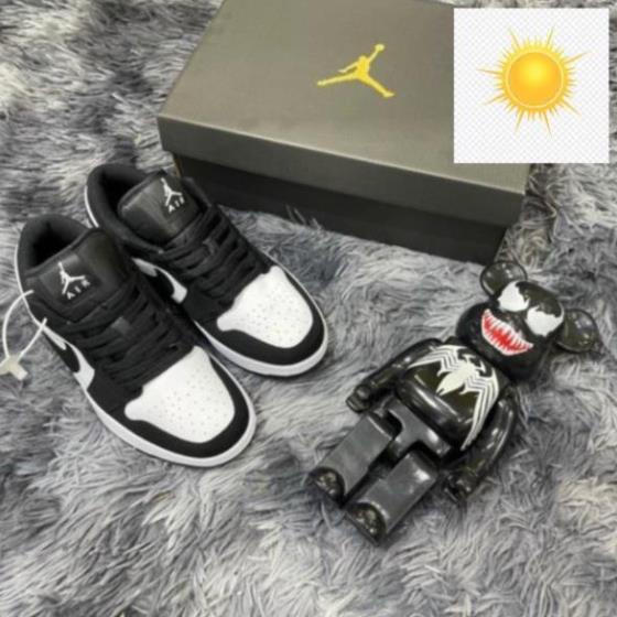 👩‍❤️‍💋‍👩 Giày Nike Jordan Panda Low Giầy Thể Thao Nam Nữ Jordan 1 JD1 Cổ Thấp Đen Trắng Full Box NK 👩‍❤️‍💋‍👩 ☸️