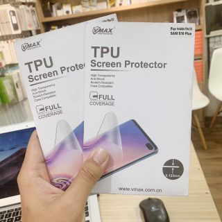 Miếng dán dẻo Vmax Samsung S10/ S10 Plus Full màn hình chính hãng