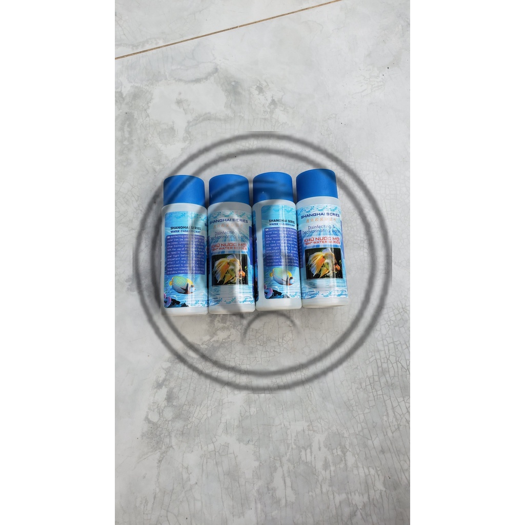 Dung dịch khử Clo trong nước mới hồ cá cảnh thủy sinh