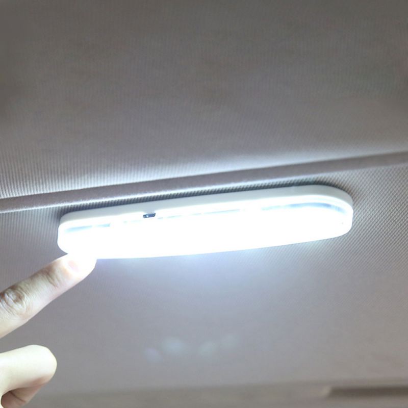Mới Đèn LED Từ Tính Sạc USB Gắn Trần Xe Hơi Tiện Dụng