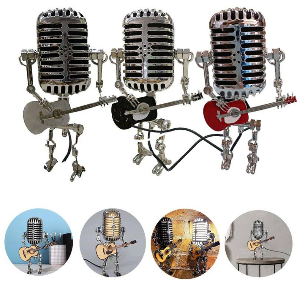 Micro LANSEL Có Đèn Cổng USB Để Bàn Phong Cách Retro Cho Chơi Đàn guitar