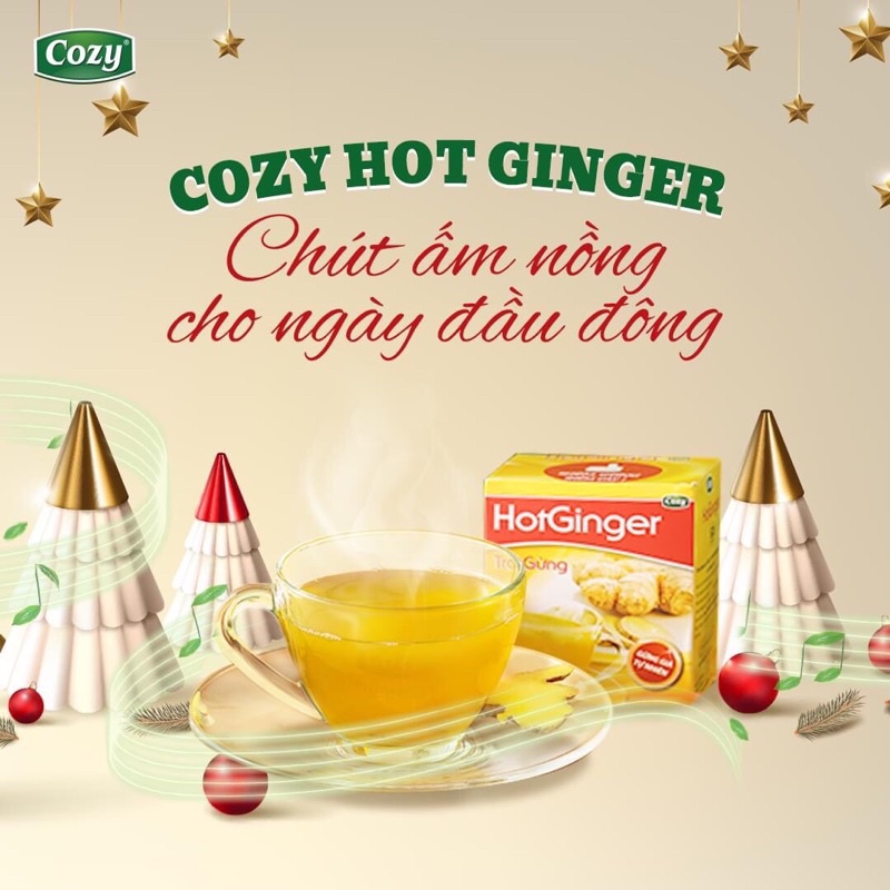 Trà hoà tan Cozy Ice tea đủ vị date mới 270g