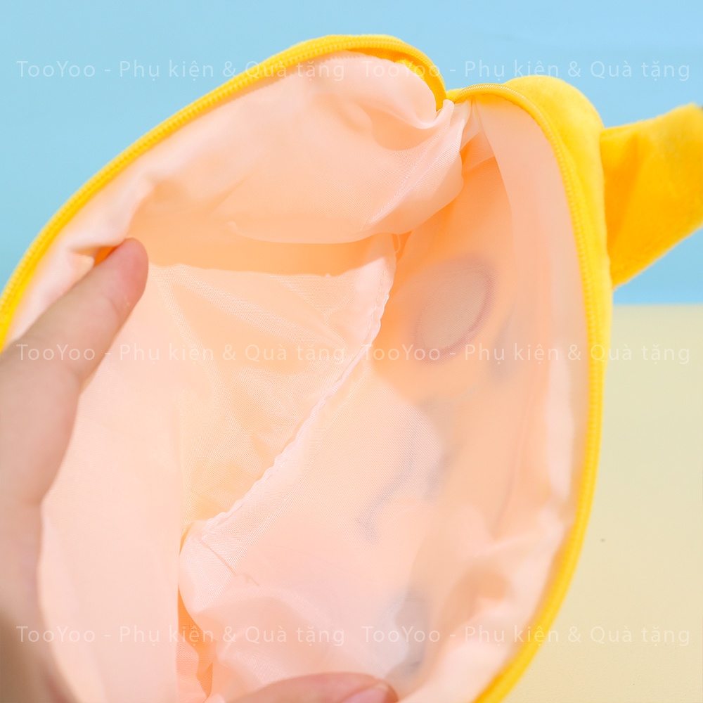 Hộp bút, bóp viết vải lông nhiều mẫu dễ thương cute TooYoo BK00487