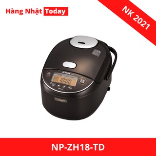 Nồi cơm Zojirushi NP-ZH18-TD công nghệ cao tần áp suất, nội địa Nhật
