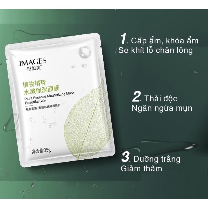N54 Mặt Nạ Lá Trà Thực Vật Cấp Ẩm Da Khô, Thải Độc, Giảm Mụn Nội Địa Trung Chính Hãng | BigBuy360 - bigbuy360.vn
