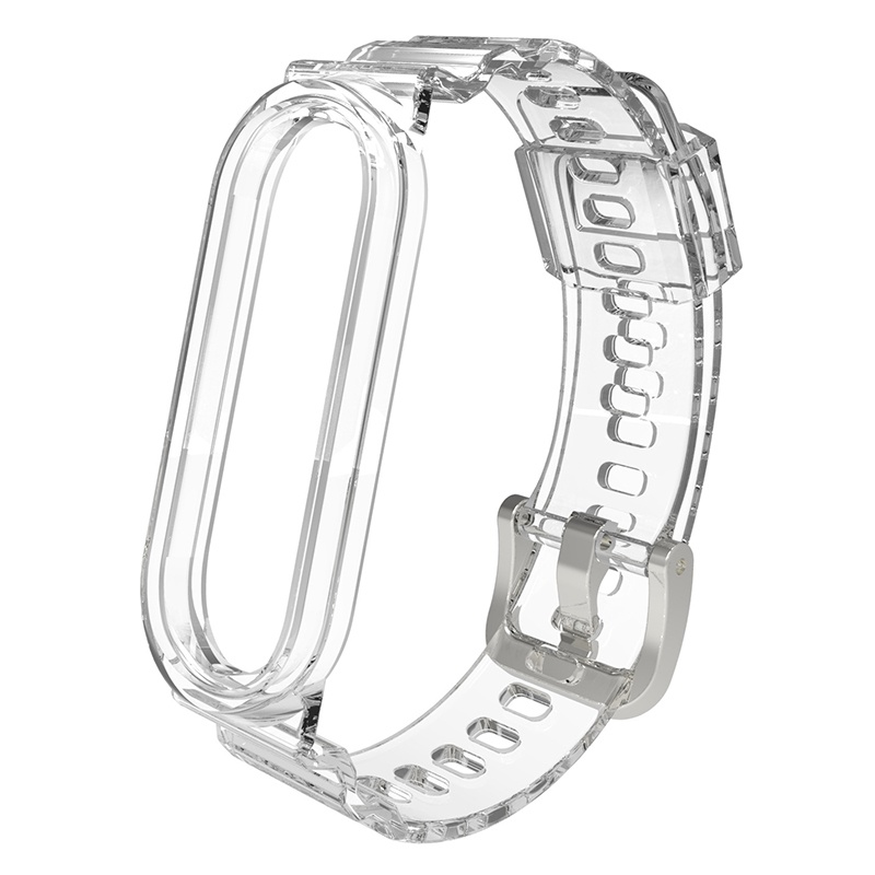 Dây Đeo Trong Suốt Cho Đồng Hồ Thông Minh Xiaomi Mi Band 7/6/5/4/3