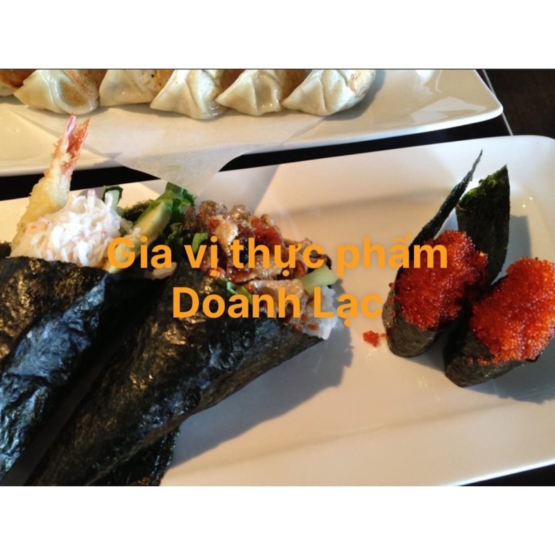 Gói 50 lá Rong biển cuộn cơm sushi nori / gimbap / kimbap. Hàng cty nhập khẩu. Dùng làm món Nhật, Hàn
