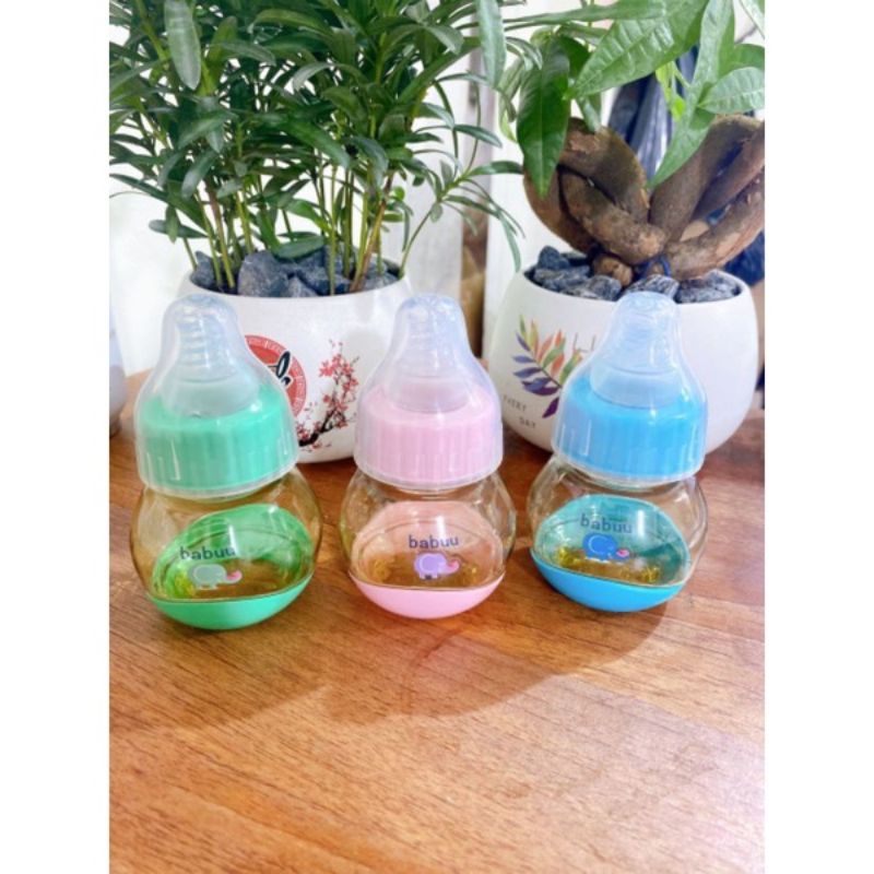 Bình Sữa Sơ Sinh Babuu Cổ Hẹp 75ml