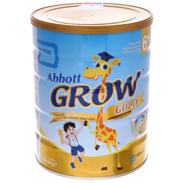Sữa bột abbott grow 6+ 900g