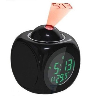 Đồng hồ báo thức có giọng nói Chức Năng Hiển Thị Nhiệt Độ bằng ĐÈN LED