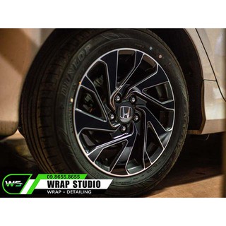 Decal Chrome Đen