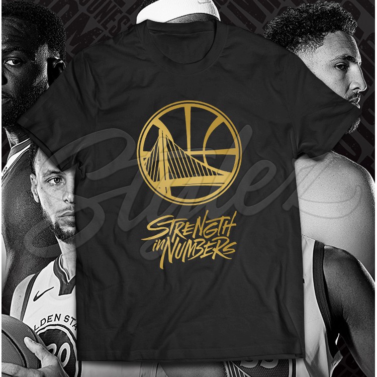 Áo thun in hình NBA GSW GOLDEN STATE WARRIORS độc đẹp giá rẻ