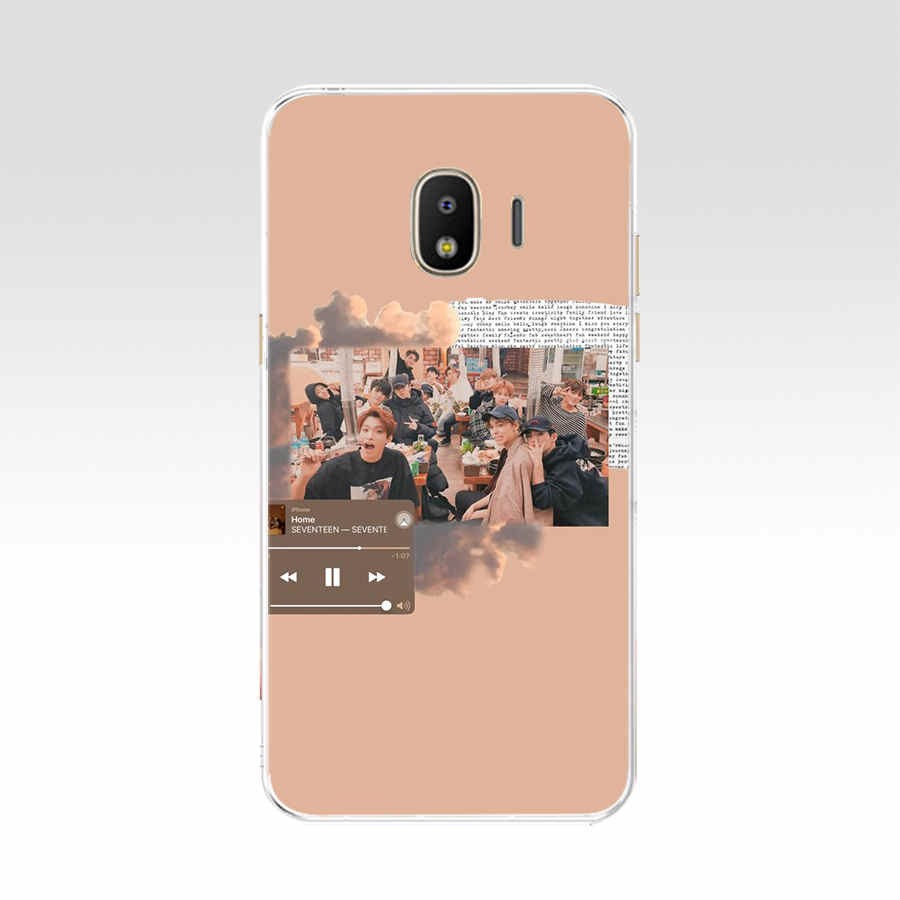 Ốp điện thoại dẻo silicon TPU hình SEVENTEEN cho Samsung Galaxy j1 2016 J2 Prime j2 core 2018 j3 2016 J4 2018 J5 prime