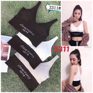 Áo Bra Croptop dáng thể thao - 1974 siêu hot