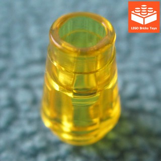 [1 Cái] LEGO Gạch 1x1 Hình Nón Cụt Màu Vàng Trong Suốt ID 4567332 64288