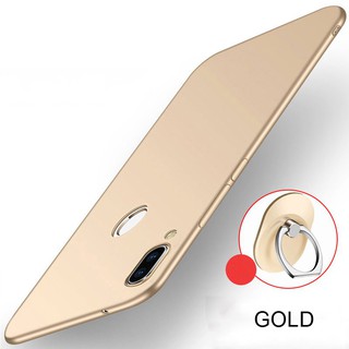 For Huawei Y9(2019) PC Matte Hard Thin Shockproof Backcover Phone Case