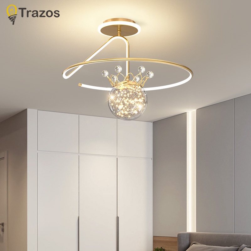 Đèn trần TRAZOS LED phong cách hiện đại sáng tạo tiện lợi