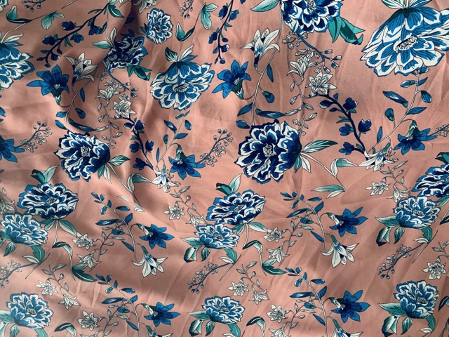 Vải đũi lụa hoa