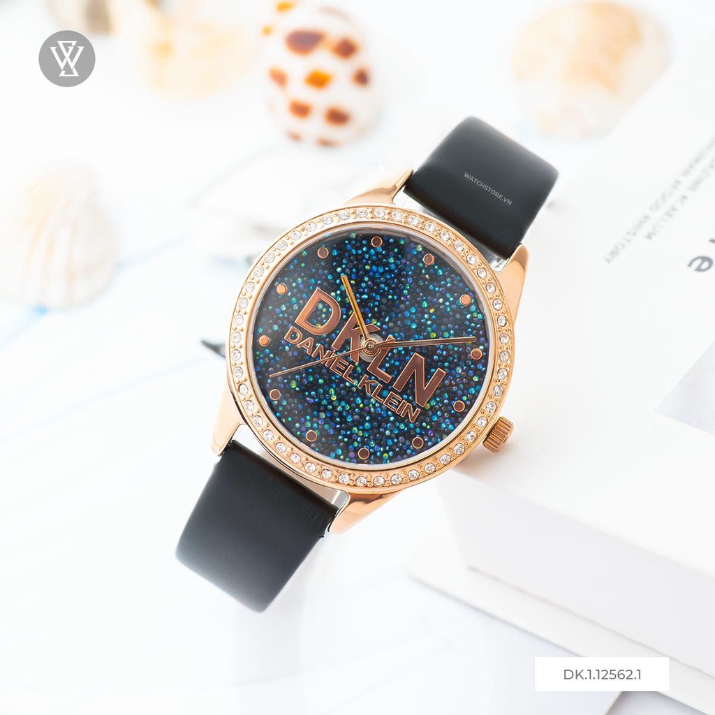 Đồng Hồ Quartz Nữ Daniel Klein WATCHSTORE DK.1.12562.1 Mặt Kính Khoáng 36mm, Dây Da, Vỏ Thép Không Gỉ